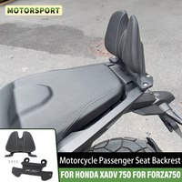 New FOR HONDA XADV 750 X-ADV750 FOR FORZA750 2025-2026 Motorcycle Rear Passenger Seat Backrest Cushion Lumbar Waist Support Pad