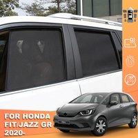 For Honda Jazz GR Fit 2021-2024 2025 Magnetic Car Sunshade Front Windshield Curtain Rear Side Baby Window Mesh Sun Shade Visor