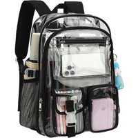 New Backpack Suitable for Schools, Heavy-duty PVC Transparent Bag Suitable for Sports Fields