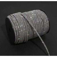 1Yard 6Mm Rhinestone Rope Glitter Crystal Tube Cord Trimming Diy Jewelry Bracelet Necklace Shoelaces Bag Strap Material Decor