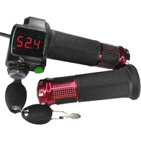 AliExpress TOOPRE High Quality New Arrival Real-time Digital Voltage Ebike Handlebar E-Bike Throttle Grip Intuitive And Convenient