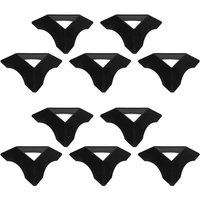 10pcs Base Holder Clear Display Stand For Speed Cube Storage Plastic Tripod Support Cube Organizer
