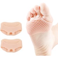 Silicone Padded Forefoot Insoles Honeycomb High Heel Shoes Pad Gel Insoles Breathable Health Care Massage insoles for feet