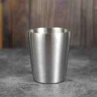 Korean Style 304 Stainless Steel Double-layer Insulated Beer Cup Cold Drink Cup Heat-resistant Coffee Cup Suitable for Outdoor