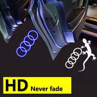 HD Car Led Door Projector Lamp Welcome Light For Audi A3 A4 B8 8P 8V A6 C7 A5 Q5 B7 B6 B9 SLINE QUTTRO RS SQ5 Q3 Q7 S3 S4 S5 Q5