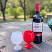 250ml Anti-fall Foldable Silicone Wine Cup Goblet Food-grade Cocktail Cups Portable Champagne Whiskey Travel Teacups Beer Mugs