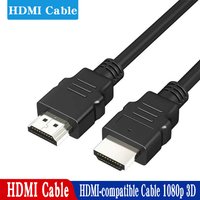 HDMI-compatible Cable 1080p 3D HDMI High Speed Compatible Cable Video Cables for HD TV BOX PS4 Computer Laptops Displays Cord 1m