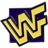 New Gen 1995-1998 Logo Enamel Pin World Wrestling Federation Badge Vintage Metal Brooch 90s Retro Jewelry Accessories