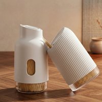 1PC Portable Toothpick Holder Pocket Dispenser Storage Box for Home Dining Room Living Room Convenient Life