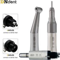 Dental Fx Low Speed Handpiece Teeth Polishing Tool 2/4Holes Air Motor Contra Angle Straight Handpiece Dentists Equipment