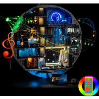 (No Model, Only Light)Led Light Kit Compatible With 75419 Wars Death Star Building Blocks Bricks DIY Decoration Lamp