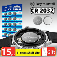 CR2032 CR 2032 Button Battery 3V Lithium Battery For Watch Toy Calculator Car Remote Control Button Coin Cell (2-60PCS)
