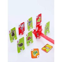 Funny Frog Tongue Game Parent-child Interaction Desktop Game Frog Mouth Tongue Blowing Toy Multiplayer Party Game