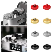 For Fujifilm X100 X100T XPro2 XT3 XT10 XE2 GFX50R XH1 XA5 Shutter Release Button Camera Parts Concave Metal Parts Aluminum