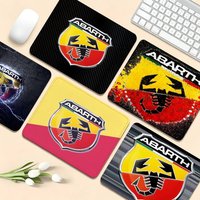 A-Abarth Scorpion 25x29cm Small Office Computer Mat Table Keyboard Mouse Pad Laptop Cushion Non-slip Padmouse Desk Play Mats