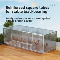 Large Size Chicken Cage Wire Mesh Outdoor Home Use Anti-Rain Egg Laying Cage New Type Farming Cage Proof Mouse Proof