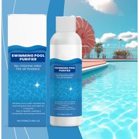 Pool Clarifier 100ml Quick Dissolving Swimming Pool Water Cleaner Clear Odorless Solution Hot Tub Summer Winter Maintenance