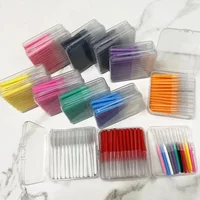 60Pcs Interdental Brushes Health Care Tooth Push-Pull Escova Removes Food And Plaque Better Teeth Oral Hygiene Tool Oral Care