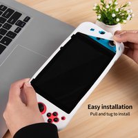 Protective Silicone Case For Nintendo Switch NS Cover Controller Rubber Cases For Switch NS Cases Shockproof Shell Coque Fundas