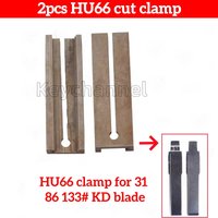 2Pcs/Lot HU66 Duplicating Fixture Clamp For HU66 Blade KD #31 #86 #89 #133 Key XP007 Cutting Machine Accessories Key Cutter Part