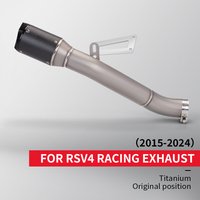 Integrated Titanium Alloy Tail Modification, Motorcycle Exhaust Suitable Fit for the RSV4 image 4