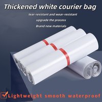 White Opaque PE Plastic Courier Bags Self Adhesive Seal Express Envelope Waterproof Mailing Storage Bags for Shipping Packaging