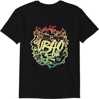 Logo Ub40 Black T shirt Full Size S 5XL