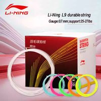 50pcs/lot Lining Original L9 Durable Type Badminton Racket String