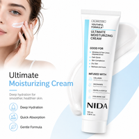 Daily Use Moisturizer Face Cream Deep Hydration Natural Extracts Quick Absorb Non Greasy Repair Fine Lines Skin Soft