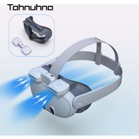 Cooling Fan For Meta Quest 3 VR Headset Air Circulation Breathable with Facial Interface Face Cover For Quest3 Accessories