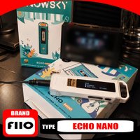 FiiO ECHO NANO Music Player Snowsky Portable Mini Lossless Mg-Al Alloy HiFi MP3 Player OLED Screen DAC DSD MP3 Unique