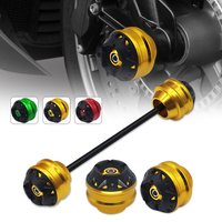 For F750GS F850GS F 750GS F 850GS 2017-2025 Motorcycle CNC Rear Front Wheel Fork Axle Cap Crash Protector Sliders Spindle Hub