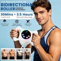 MYOslim Bidirectional Roller Body Sculpting Machine 3 in 1 Deep Tissue Massager with Red Light for Cellulite Reduction