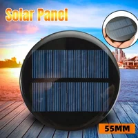 6 Type Solar Panel 6V 2W 0.35A/ 5.5V 50mA Solar Power DIY Mini Polycrystalline Silicon Solar Cell Module Solar Panel Epoxy Board