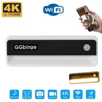 4K HD 1080P Mini Camera Battery Operated Home Monitori Camera DVR Function Human Body Induction Night Light Human Body Detection