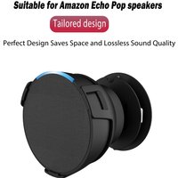 Suitable For Amazon Echo Pop smart audio stand with adjustable angle speaker wall mounted storage rack wall pasting/punching ins