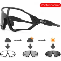 AliExpress SCVCN UV400 MTB Road for Men New Style Sunglasses Photochromic Sport Cycling Glasses Bicycle Eyewear Mountain Bike Cycl Goggles