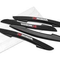 For Honda Mugen CIVIC Type R Type S RR Car Door Edge Anti-collision Protection Strips Rearview Mirror Guard Stickers Accessories