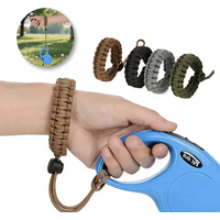 Multi Functional Outdoor Survival Bracelet Camera Umbrella Woven Rope Universal Wristband Pet Towing Tool Accessories bracelet