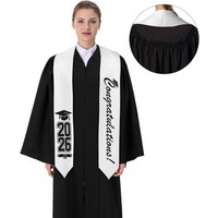 Class Of 2026 Graduation Stole Senior 2026 Honor Graduation Sash High School College University Graduation Party Favor Supplies