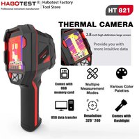 HABOTEST HT821A Thermal Camera 96X96 Pixels Construction HT821AS Thermal Imager PCB Circuit Floor Heating Tube Testing