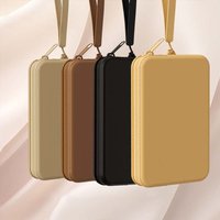 Portable Silicone Storage Bag Waterproof Cosmetic Bag Coin Purse Hanging Phone Bag Glasses Bag Protective Cover Multifunctional