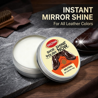 SIKEZHAN Shoe Creams and Polishes 100g Neutral Beeswax Leather Care Instant Mirror Shine Waterproof for Boots Bags Universal Wax