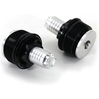 Motorcycle Preload Fork Caps 41mm Adjust Fork Bolt Fit for Triumph Bonneville T100 Thruxton 900CC Street Scrambler all year