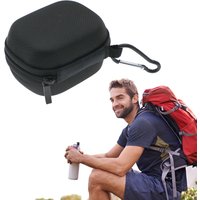 EVA Hard Case with Carabiner Portable Storage Bag Shockproof Earbud Case Holder for Beats Studio Buds/Beats Studio Buds+ Earbuds