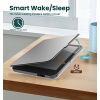 Funda Case For Kobo Clara Colour / BW / 2E Smart DETACHABLE (Model: N365 N367 N506) 6" eBook Flip Book Cover with Acrylic Back