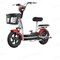 AliExpress NONE Little Mirage New National Standard Electric Vehicle Electric Two Wheels Adult Bicycle 48 Lithium Car Double Scooter