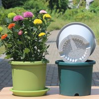 Large Planting Pot Thickened PP Plastic Flowerpot For Rose Hydrangea Flower Sunflower Succulent Practical Gardening Accessories