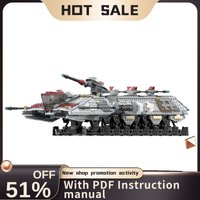 New 1767Pcs Famous Star Battle Movie Moc Ut-At Transport Model Building Blocks Diy Creative Ideas Bricks Toys Birthday Gifts