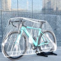 10pcs Disposable Mountain Road Bicycle Dustproof, Waterproof, Sunscreen, Rain Cover, Durable Bicycle Protective Cover, Sunshade